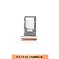 Single SIM Card Tray for Samsung Galaxy S20FE-Cloud Orange-OEM