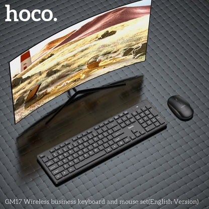 HOCO GM17 Wireless business keyboard and mouse set