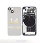 Iphone 14 Back Glass with 3M Adhesive With Camera Lens + Magnet + Wireless Flex Charger OEM Starlight