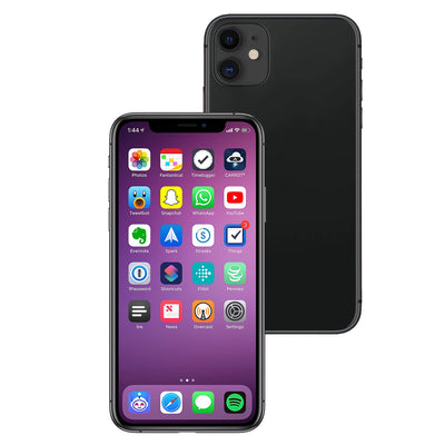 iPhone 11 Used Phone 128GB Black [Grade-A] Bat 90% above