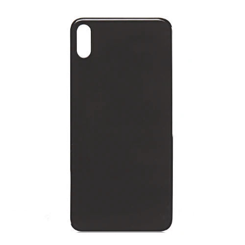 iPhone XS Max Back Glass - Black (Big Hole)