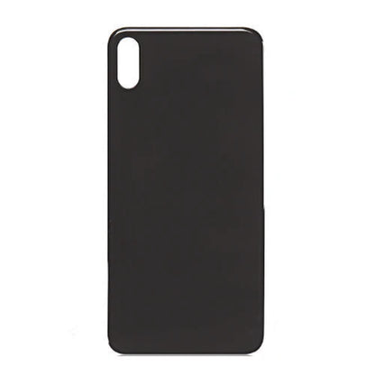 iPhone XS Max Back Glass - Black (Big Hole)