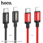 Hoco X89 Wind PD charging data cable iP Black