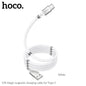 U91 Magic magnetic Type C Charging Cable - White