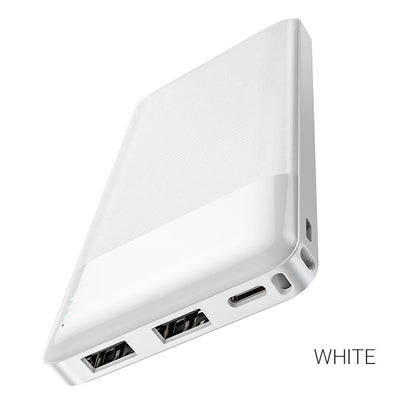 Hoco J72 Fast Charging Power Bank 10000mAh-White