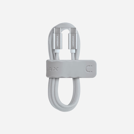 Momax Type C to Type C Cable Silver