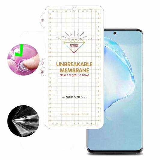 Unbreakable Membrane Screen Protector for Galaxy S10E - 2 PACK