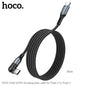U100 Type C to Type C 100W Rotate Super Fast Charging Laptop Cable - Black