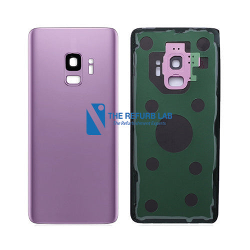 Samsung Galaxy S9 Back Glass with Adhesive - Purple