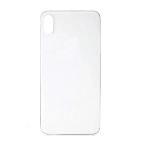 iPhone XS Max Back Glass - White (Big Hole)
