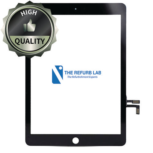 iPad Air 1 (2013) Digitizer with Home Button Flex Black (High Quality)