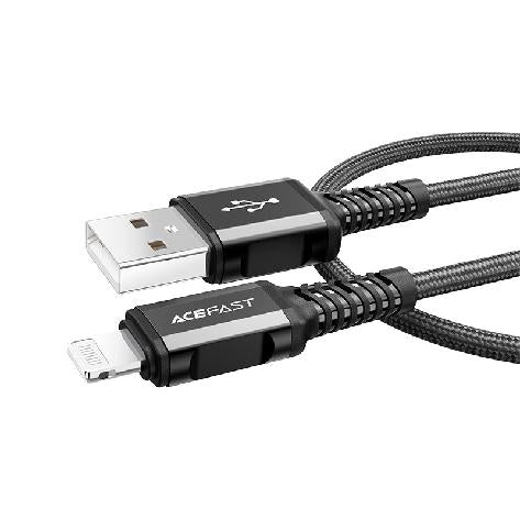 C4-02 USB-A to Lightning aluminum alloy charging data cable(1.8m)