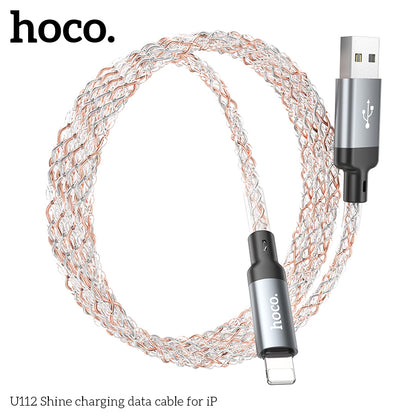 HOCO U112 Shine charging data cable for iP
