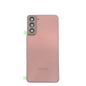 Samsung S21 Back Glass With Adhesive - Pink