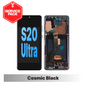 Samsung Galaxy S20 Ultra Service Pack Screen - Cosmic Black
