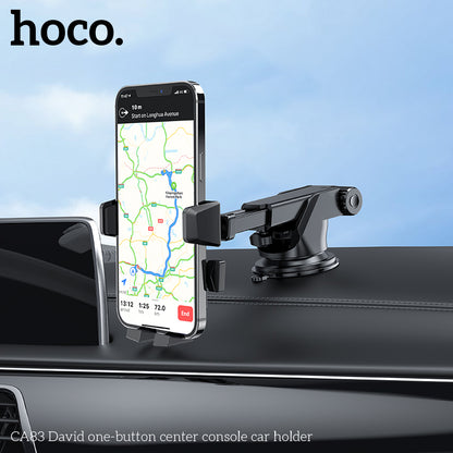 Hoco CA83 David one-button center console car holder