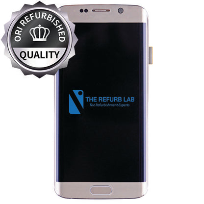 Samsung Galaxy S6 Edge G925i Compatible Amoled Assembly - Refurbished - GOLD