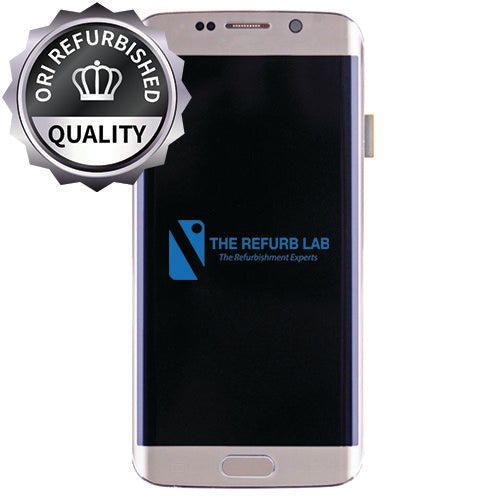 Samsung Galaxy S6 Edge G925i Compatible Amoled Assembly - Refurbished - GOLD