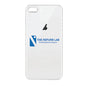 iPhone 8 Plus Compatible Back Glass - White (Big Hole)