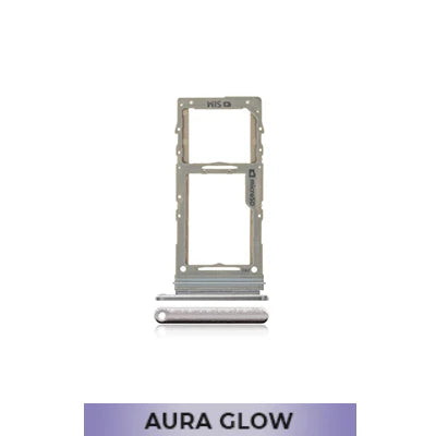 Single SIM Card Tray for Samsung Galaxy Note 10 Plus-Aura Glow/Silver-OEM