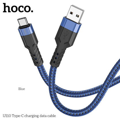 U110 Type-C charging data cable Blue