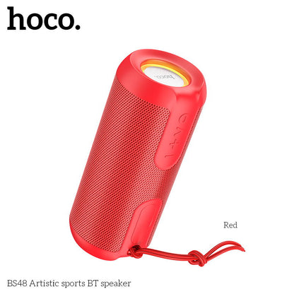 BS48 Artistic sports BT speaker - Red