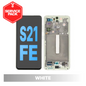 Samsung Galaxy S21FE Service Pack with Frame - White