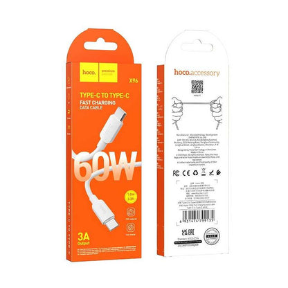 HOCO X96 Hyper 60W fast charging data cable Type-C to Type-C