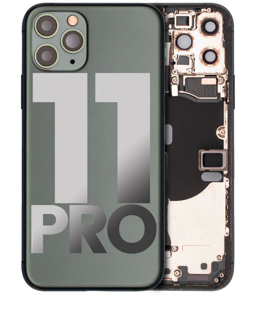 iPhone 11 Pro Housing With Parts (NO Charging Port) - Green