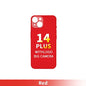 iPhone 14 Plus - OEM Compatible Back Glass - Red (Big Hole)