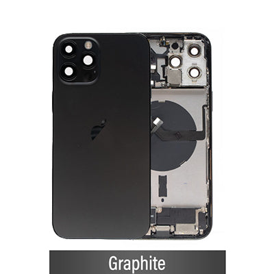 iPhone 12 Pro Max Oem Compatible Housing With Full Parts - Black