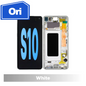Samsung Galaxy S10 Compatible Amoled Assembly with Frame Brand New -White
