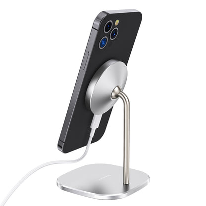 HOCO CW32 15W Magesafe Wireless Fast Charger with table Stand