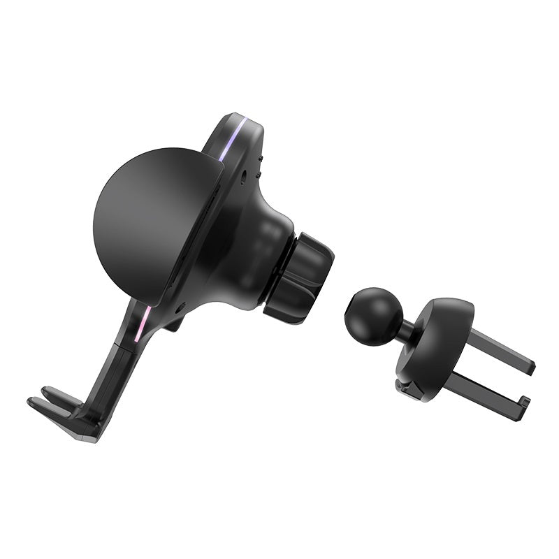 CA60 Aspiring infrared sensor wireless charging car holder
