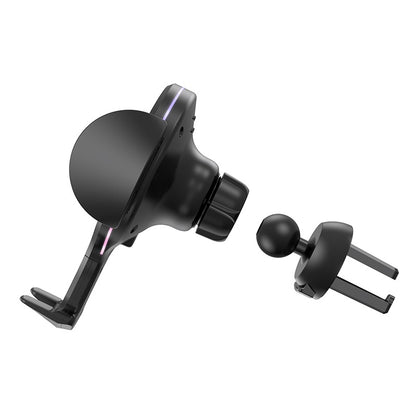 CA60 Aspiring infrared sensor wireless charging car holder