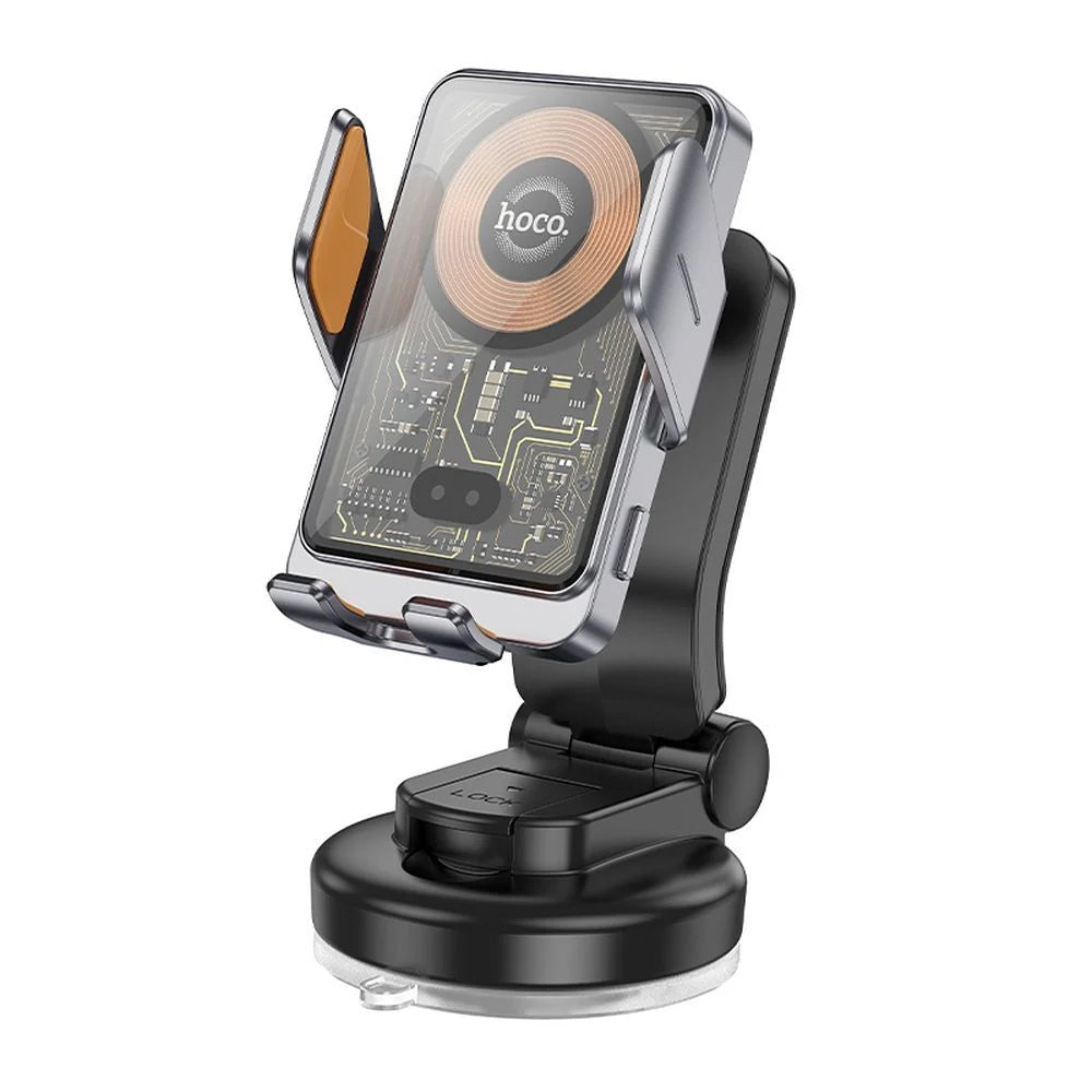 HW8 Transparent Discovery Edition wireless fast charging car holder(center console)