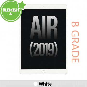 iPad Air 3 (2019)  Refurbished LCD Screen B Grade - White