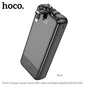 Hoco J114A Charger power bank with cable and digital display(20000mAh) - Black