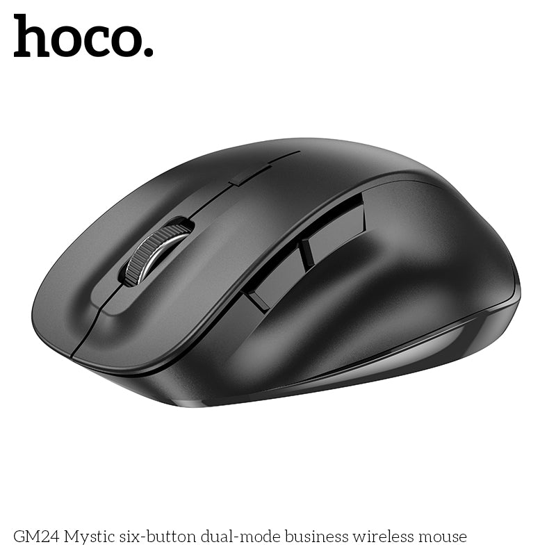 HOCO GM24 Mystic six-button dual-mode business wireless mouse