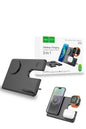 HOCO CQ1 Geek folding 3-in-1 magnetic wireless fast charger(for iWatch)