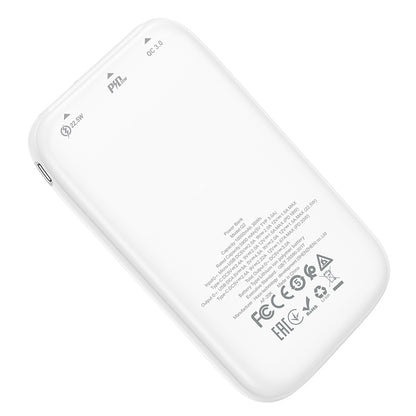 HOCO Q2 Portable PD Fast Charger Power Bank with LED Display (10000mAh) - White