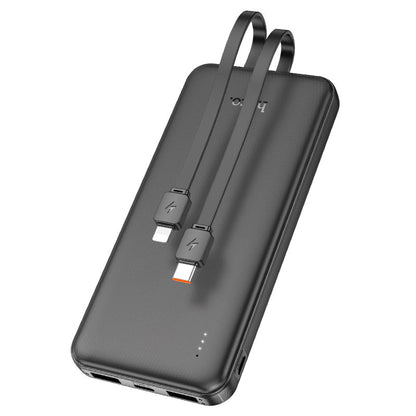 Hoco J118 Speed energy power bank with cable(10000mAh) - White