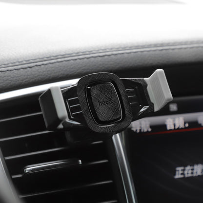 CA38 Platinum sharp air outlet in-car holder