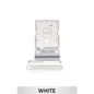 Dual SIM Card Tray for Samsung Galaxy S21FE-White-OEM