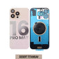 iPhone 16 Pro Max Compatible Back Glass With Camera Lens And Magnet And Adhesive OEM - Desert Titanium