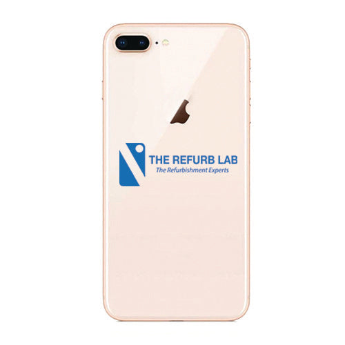 iPhone 8 Plus Back Glass With Camera Lens - Gold