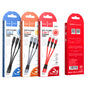 HOCO X47 3-in-1 Harbor charging cable(Lightning+Micro+Type-C) L=0.25M