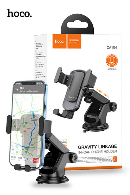 HOCO CA104 vertical and horizontal telescopic gravity vehicle holder