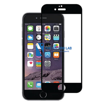 3D Full Coverage Tempered GLASS Screen Protector for iPhone 6 Plus Black - 15 Pack