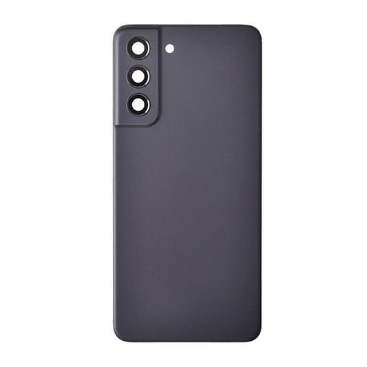 Samsung S21FE Back Glass With Adhesive - Phantom Black